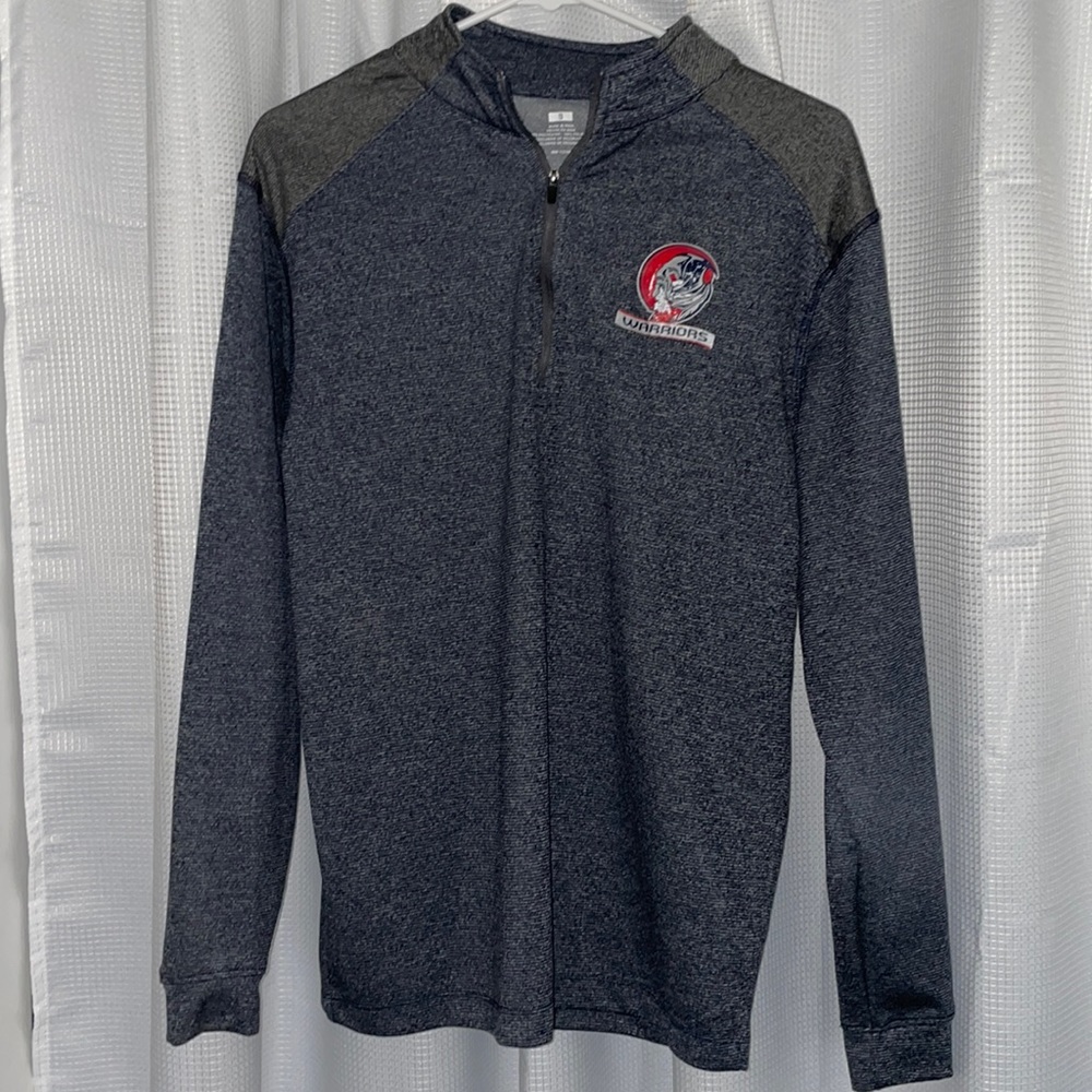 Warriors quarter zip warm up